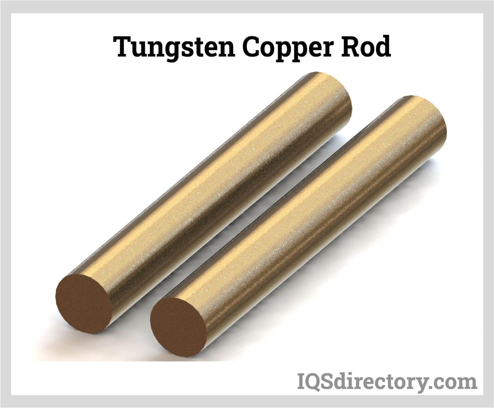 tungsten copper rod